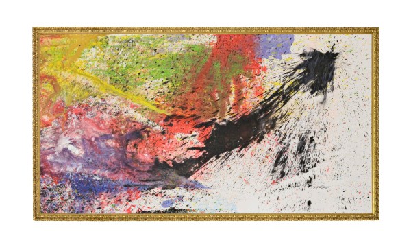 Shozo Shimamoto, Bottle Crash in Venice 14, 2007