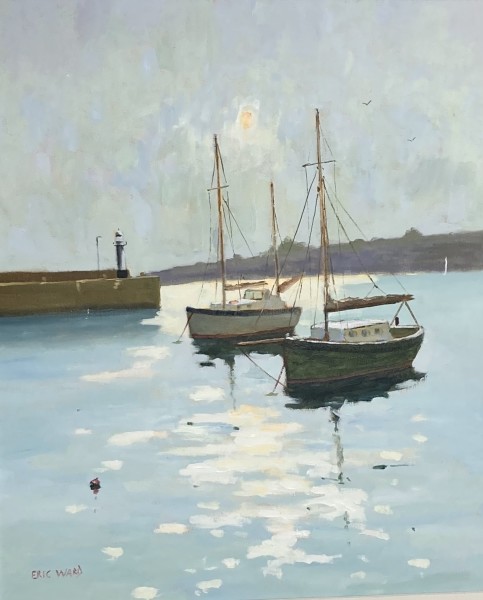 Eric Ward (b.1945), Morning Sun at St.Ives