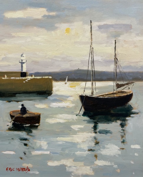 Eric Ward (b.1945), Morning Tide at St Ives