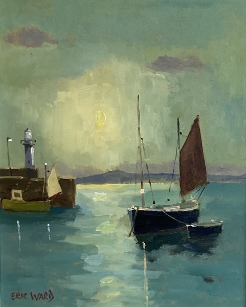 Eric Ward (b.1945), Evening at St Ives