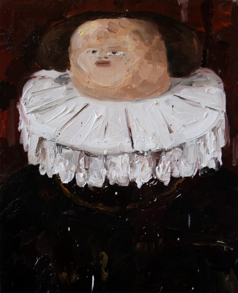 Amir Khojasteh, Study after Portrait of a Woman by Rembrandt, 2017