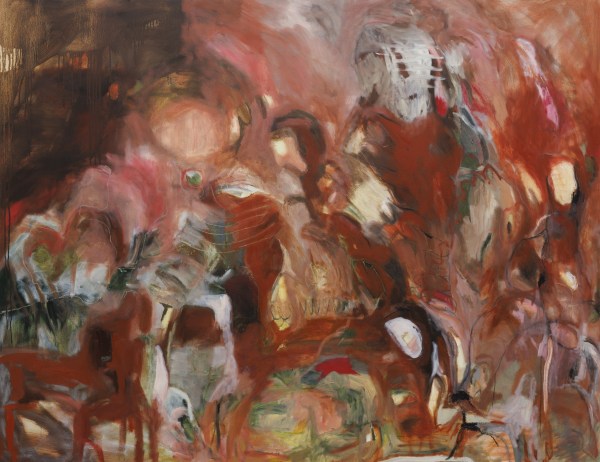 Nour Malas Ribcage, 2024 Oil on canvas 128 x 166 cm 50 x 60 in