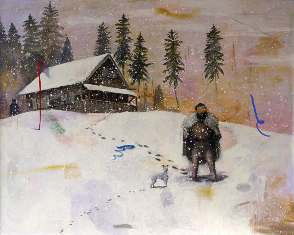 Philip Mueller Café Landtmann BFSB, 2015 Oil on canvas 160 x 200 cm 63 x 78 3/4 in