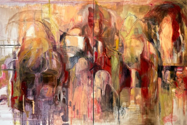 Nour Malas True Love Lane, 2024 Oil on canvas 152 x 229 cm 60 x 90 in