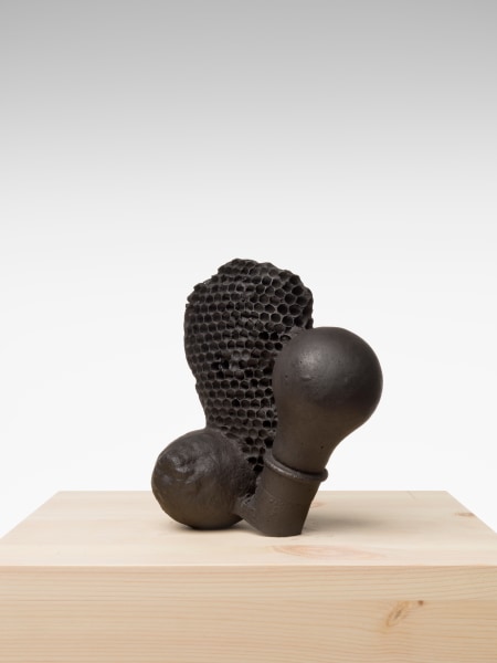Michael Sailstorfer C Batterie 12, 2023 Casted Bronze 16 x 14 x 10 cm 6 1/4 x 5 1/2 x 4 in