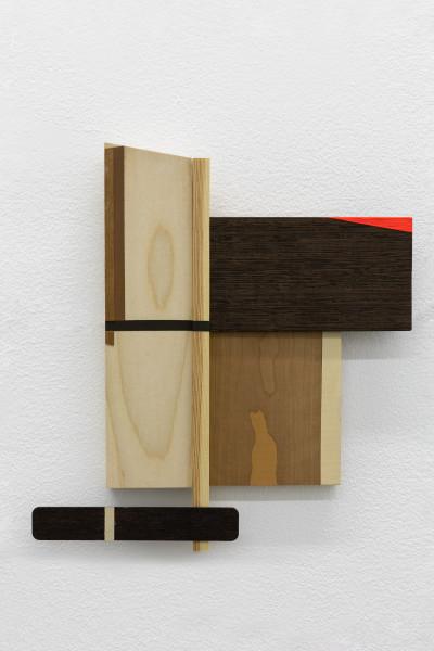 Sarah Almehairi Rebuild #7, 2021 Acrylic on wood 29.5 x 27.5 x 3 cm 11 5/8 x 10 7/8 x 1 1/8 in