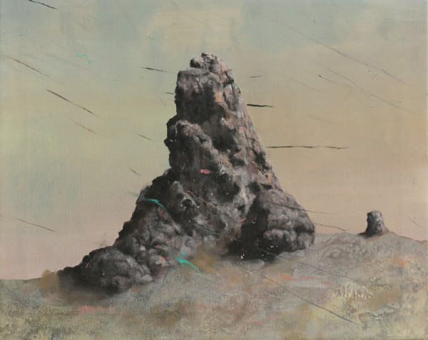 Philip Mueller Nisyros Krater 2017, 2017 Oil on canvas 40 x 50 cm 15 3/4 x 19 3/4 in