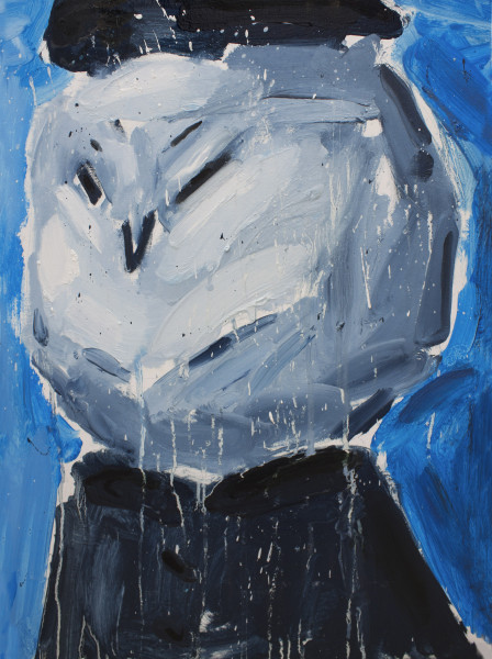 Amir Khojasteh Untitled (Leader #5), 2019 Oil on canvas 53 x 40 cm 20 7/8 x 15 3/4 in
