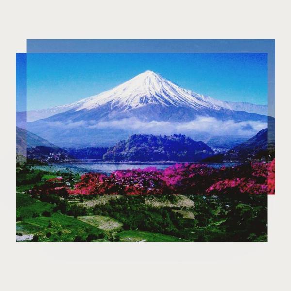 Anahita Razmi Mountain Mama (Fuji/Damavand), 2022 Print on Hahnemühle Photo Rag 60 x 60 cm 23 1/2 x 23 1/2 in Edition of 3 plus 1 artist's proof