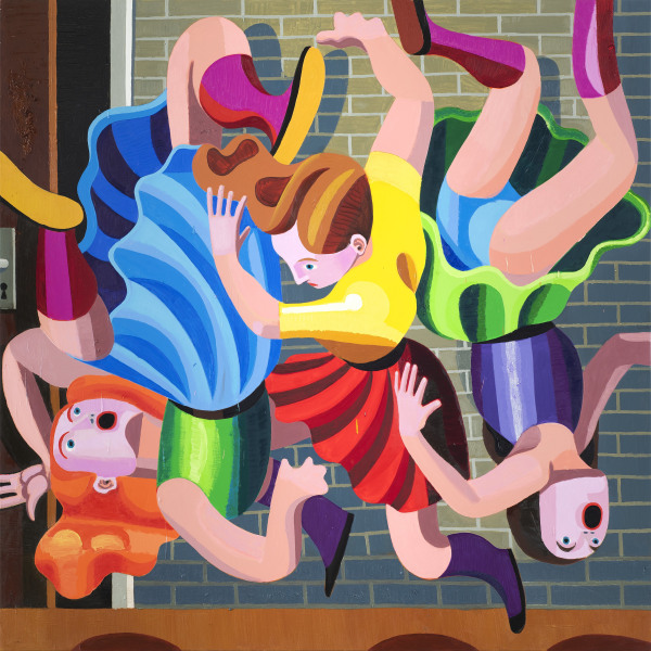 Christoph Ruckhäberle Untitled , 2025 Oil on Canvas 200 x 200 cm 78 3/4 x 78 3/4 in