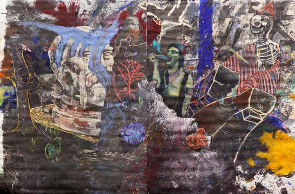 Philip Mueller The Pillage, 2011 Oil on canvas 320 x 420 cm