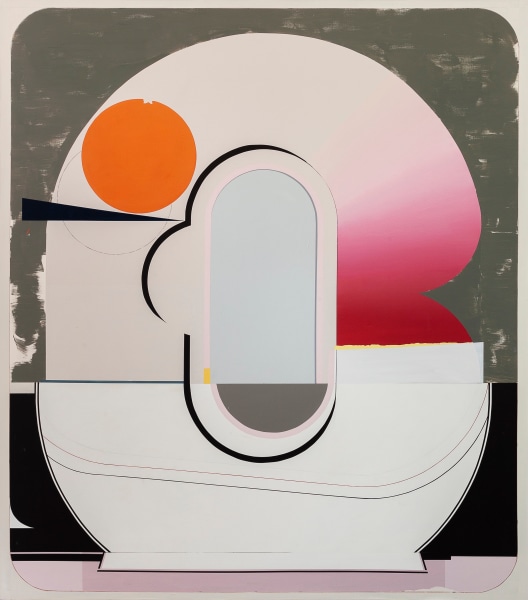 Bernhard Buhmann Zero, 2024 Oil and acrylic on canvas 250 x 220 cm 98 1/2 x 86 1/2 in