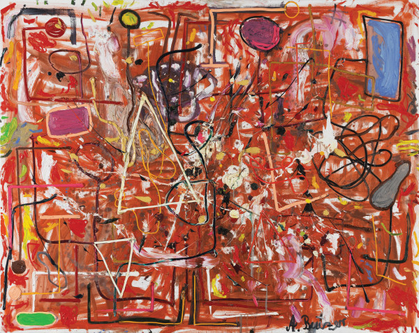 André Butzer Untitled (602), 2008 Oil on canvas 200 x 250 cm 78 3/4 x 98 3/8 in