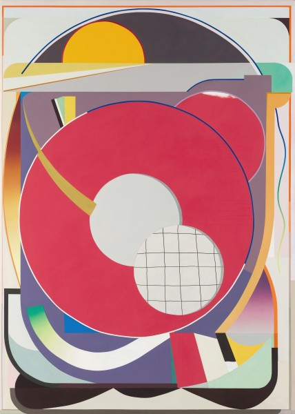 Bernhard Buhmann The DJ (90ties), 2021 Oil and acrylic on canvas 210 x 150 cm 82 3/4 x 59 1/4 inches