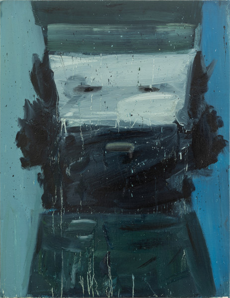 Amir Khojasteh Sad Fighter #4, 2020 Oil on canvas 83 x 64 cm 32 5/8 x 25 1/4 in
