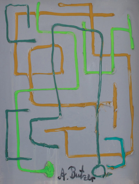 André Butzer Apfel und birnen, 2010 Oil on canvas 80 x 60 cm 31 1/2 x 23 5/8 in