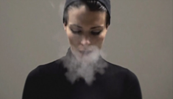 Anahita Razmi Arsenals, 2012 Video + black spray painted sheeshas 16 minutes 8 seconds Edition of 3 + 1 AP