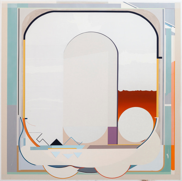 Bernhard Buhmann PaterNoster (Detox), 2023 Oil and acrylic on canvas 200 x 200 cm 78 3/4 x 78 3/4 in