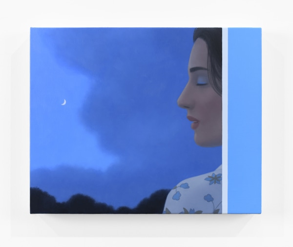 Ridley Howard Waxing Moon, 2025 Oil on Linen 20 x 25 cm 8 x 10 in