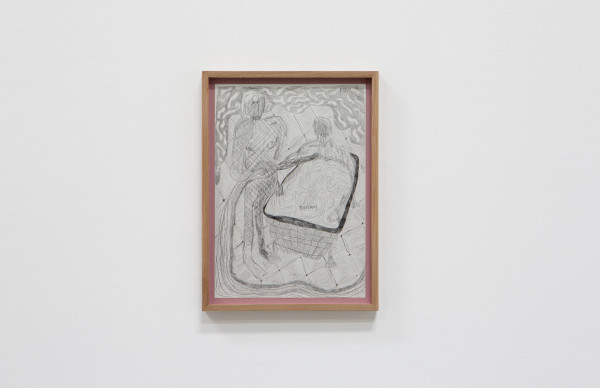 Monika Grabuschnigg Visions in a maze, 2018 Pencil on paper 42 x 30 cm 16 1/2 x 11 3/4 in