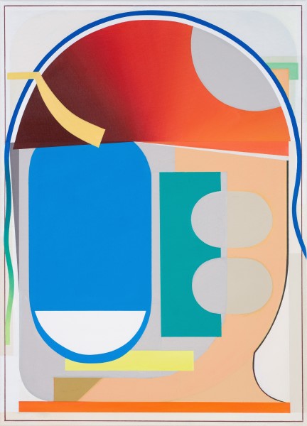 Bernhard Buhmann Terrence, 2021 Oil and acrylic on canvas 57 x 41 cm 22 1/2 x 16 1/4 inches