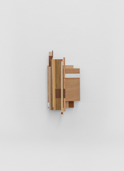 Sarah Almehairi Building Blocks 2, Series 2, 2019 Acrylic on wood 34.2 x 17.6 x 3.8 cm 13 1/2 x 6 7/8 x 1 1/2 in