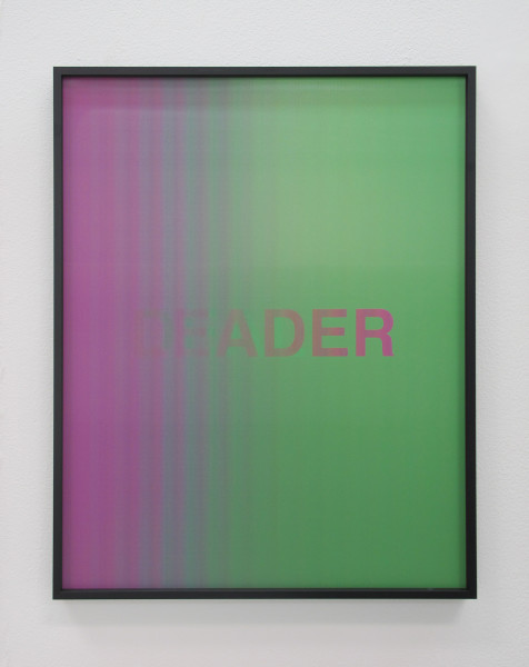 Anahita Razmi LEADERS/DEALERS (Magenta/Green), 2018 HD lenticular print 50 x 40 cm 19 3/4 x 15 3/4 in Edition of 3 + 1 AP