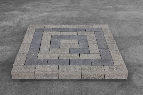 Sarah Almehairi 8. The Only Constant Is Inconsistency, 2022 Concrete pavers 100 x 100 x 8 cm 39 1/4 x 39 1/4 x 3 1/4 in