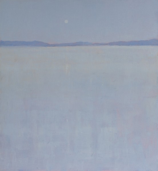 Herman Lohe, View over the lake of Molkom, 2019