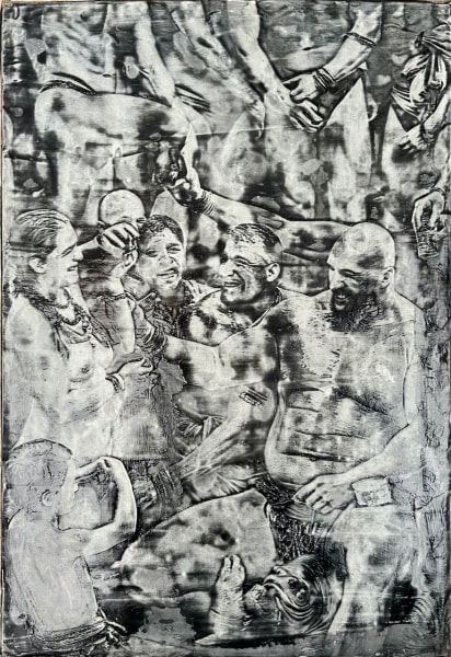 Sam Burford, Figures, No.1, 2024