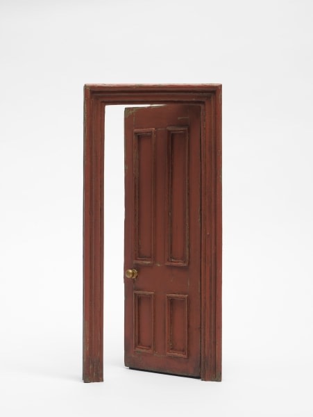 Gavin Turk, Small Door (terracotta and blue), 2013