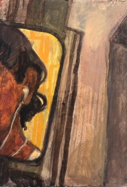 Victor Puš-Perchaud, Autoportrait, L’atelier, 2022