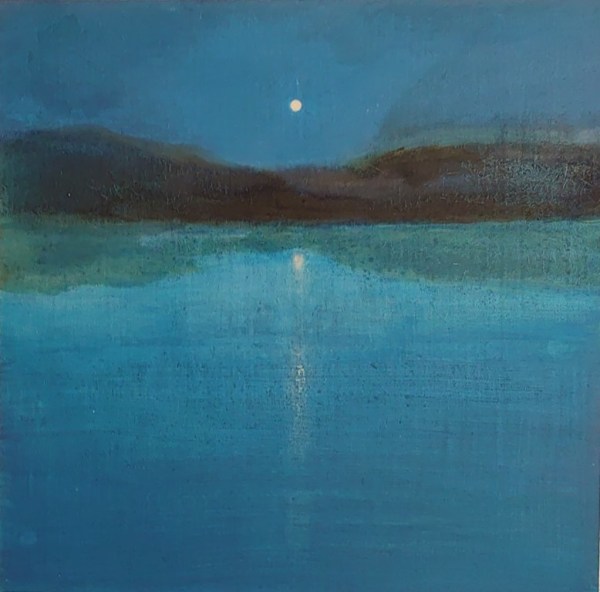 Herman Lohe, Night scene in August, 2022