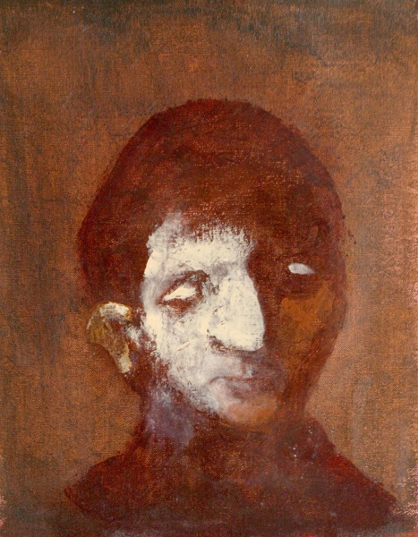 Dénes Maróti, Portrait of a poet, 2023