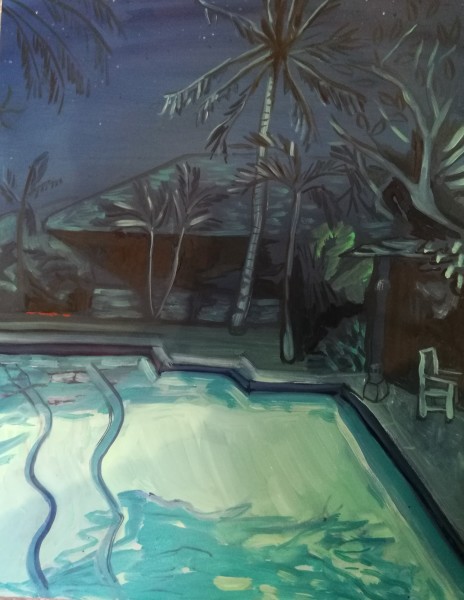 Lucy Smallbone, Night Palm, 2017