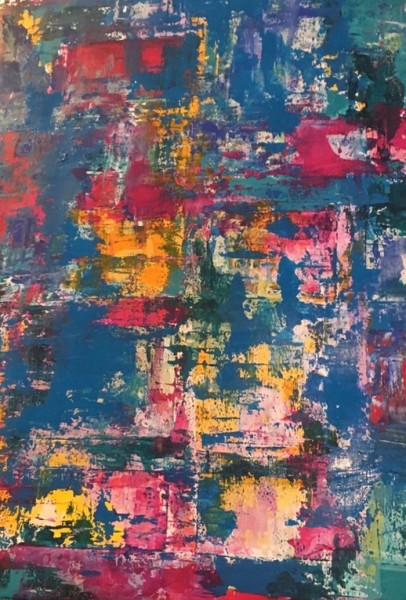 Eleanor Thom January Blues, 2019 Acrylic on paper 50 x 40 cm 19 3/4 x 15 3/4 in
