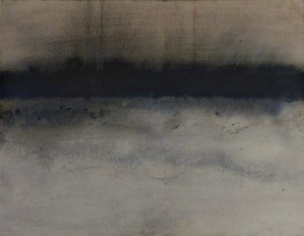 Herman Lohe, Winter motif from the Marshlands, Getberg, 2024