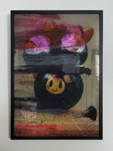 Sam Burford, Portrait of Alexnet, Happy Eight Ball, 2024
