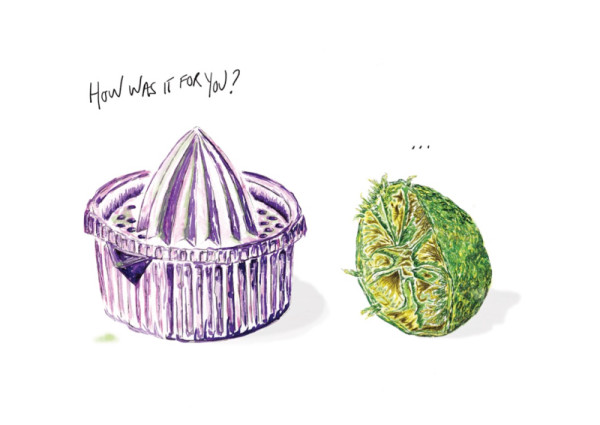 Daniela Pasquini How was it for you? Hand finished Giclee print 21 x 30 cm 8 1/4 x 11 3/4 in
