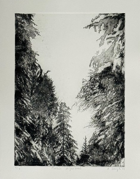 Alex Gough, Metsän Hiljasuus (Silence of the forest), 2021