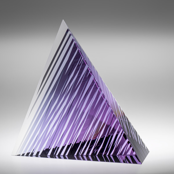 Oliver Lesso, Violet Triangle , 2019