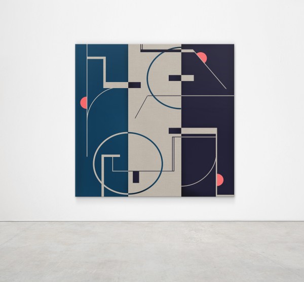 Sinta Tantra, E-1027 (Eileen Gray) Triptych panel / screen, 2016
