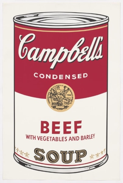Andy Warhol, Campbell's Soup I: Beef, F.S.II.49, 1968