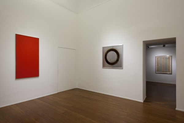 Bernard Aubertin, PIctorial situation of red, Installation view