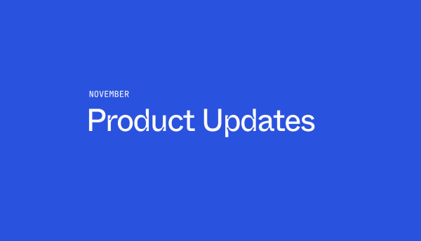 November Product Roundup