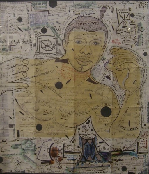 Andrew Castrucci, Portrait of M. W. (collaboration with Melvin Way), 2001