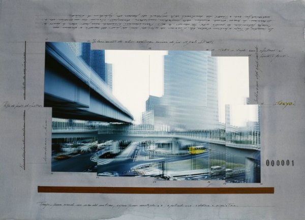 Andrea Garuti Tokyo 16, 2004 Photo collage 21.28 x 29.94 inches 54 x 76 cms