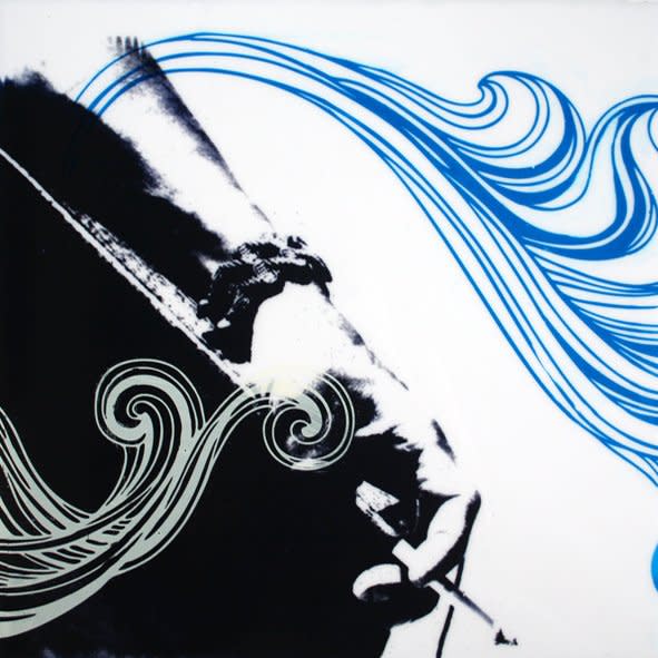 Yanna Soares 18, 2010 silkscreen on plexiglass 16.94 x 16.94 inches 43 x 43 cms