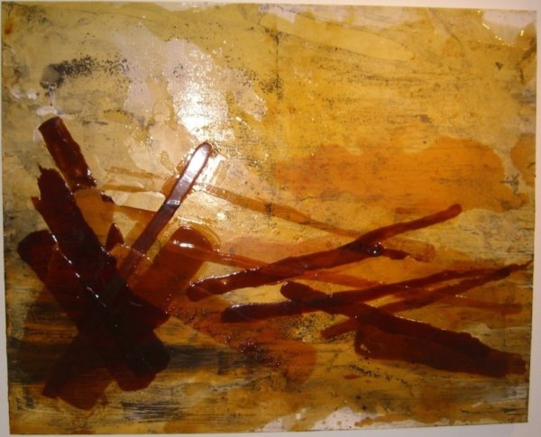 Matt Jones Untitled, 2006 Urethane and pigment on wood 48 x 60 inches 121.9 x 152.4 cms