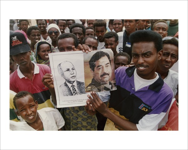Dan Eldon, Somali Youths Rally Around Aidid, 1993